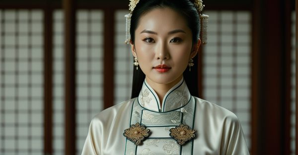 Éveillez votre élégance avec une tenue chinoise raffinée
